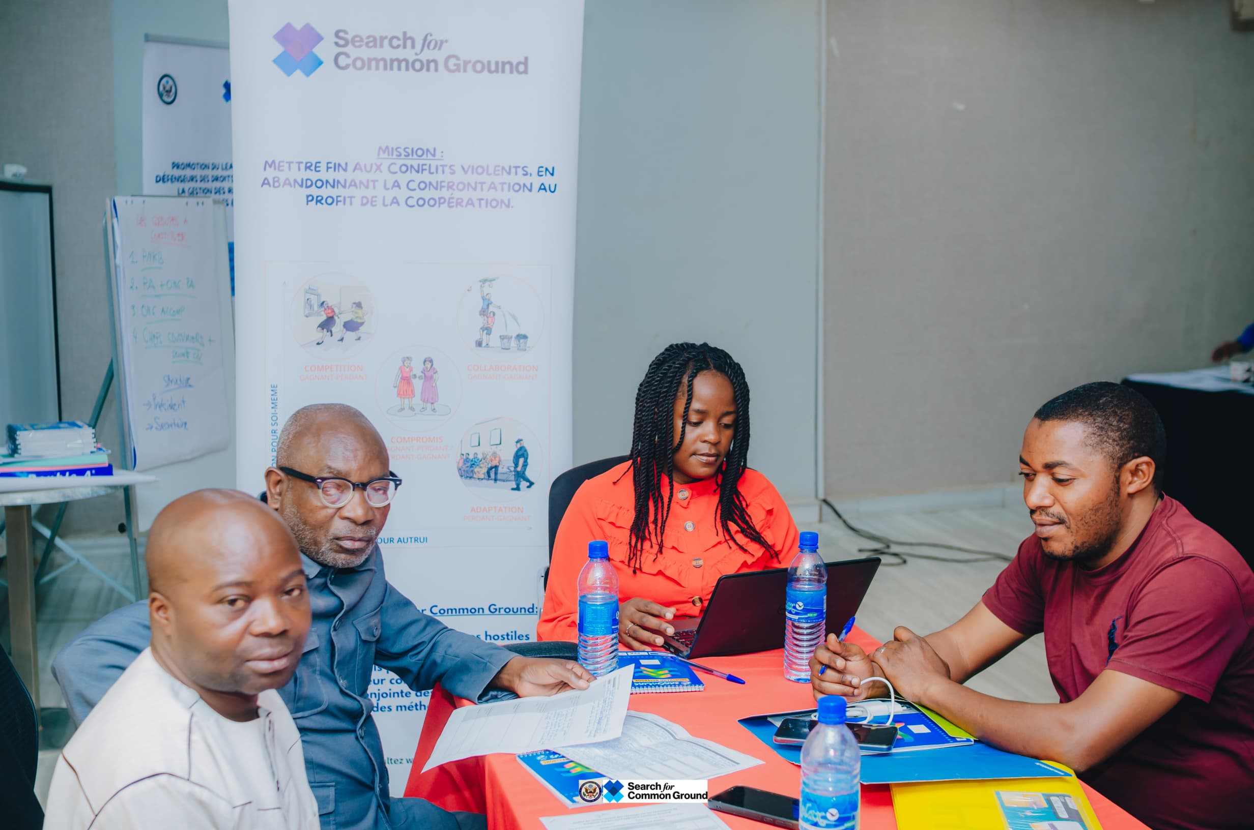 Partenariat stratégique avec Search for Common Ground pour la promotion des droits pygmées